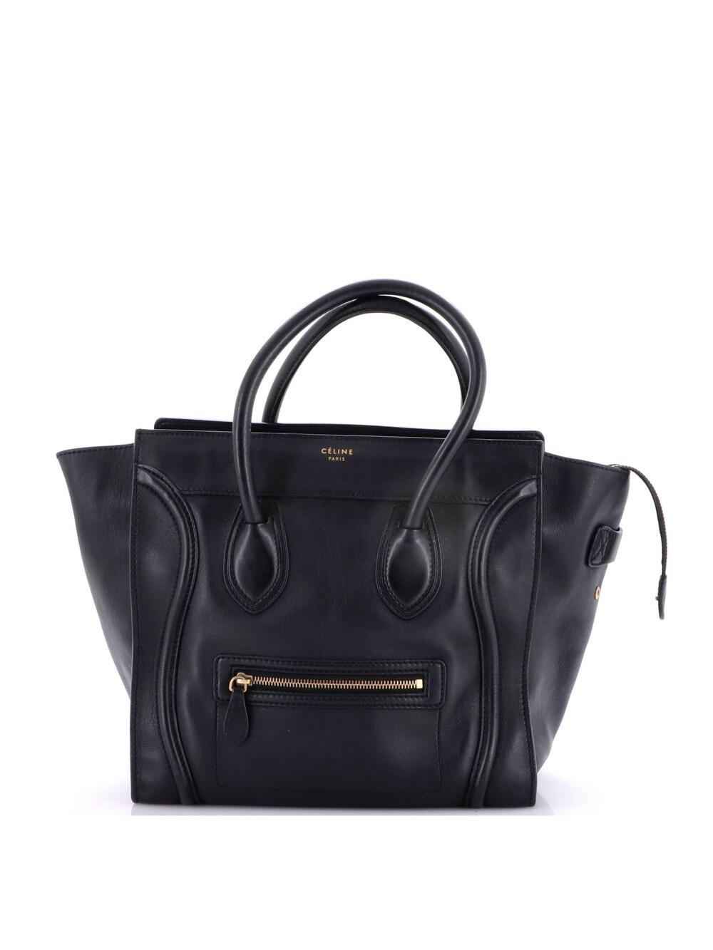 Celine Luggage Bag Smooth Leather Mini #293121C13B